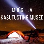 Müügi- ja kasutustingimused