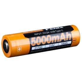 FENIX ARB-L21-5000U Li-ion aku (USB-C otselaadimispordiga)