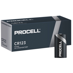 Duracell CR123A 3.0V liitiumpatarei (10-pakk)